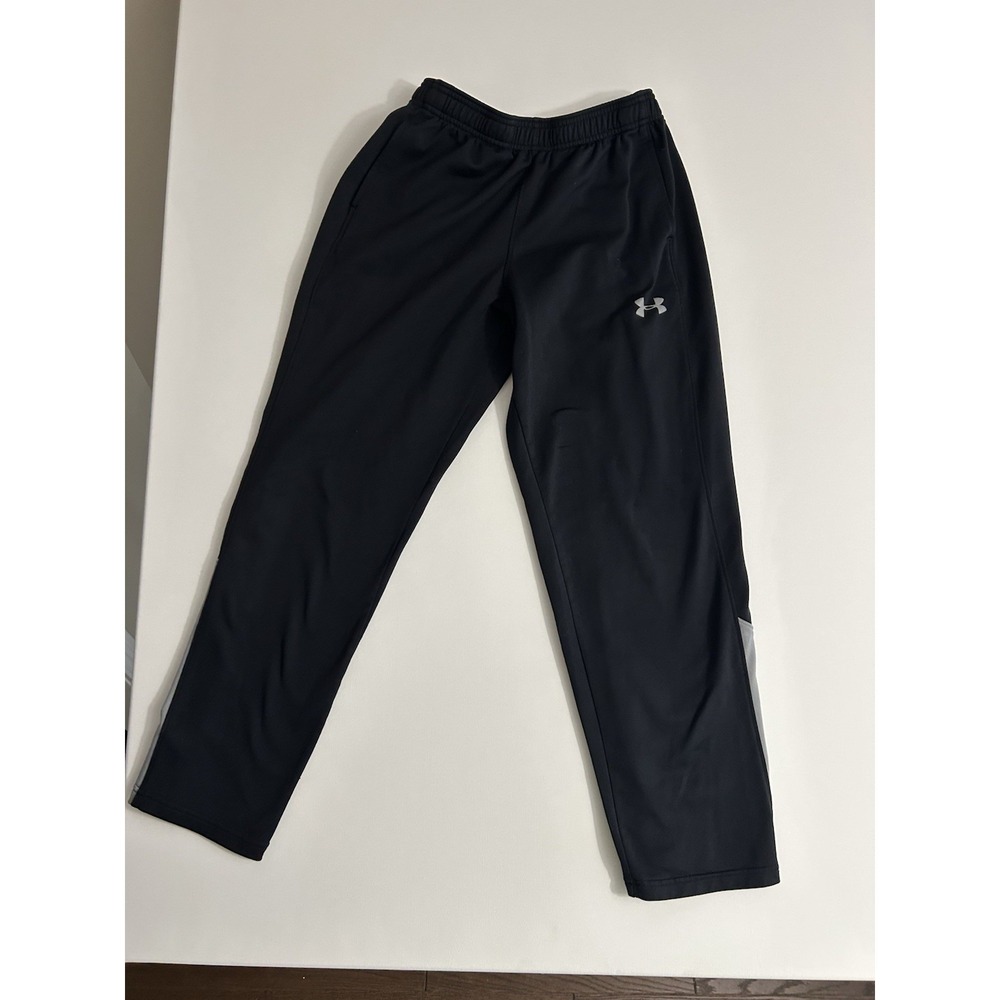 Under Armour Youth XL Athletic Pants‎ Black Loose Fit